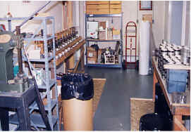 photo of canister assembly area